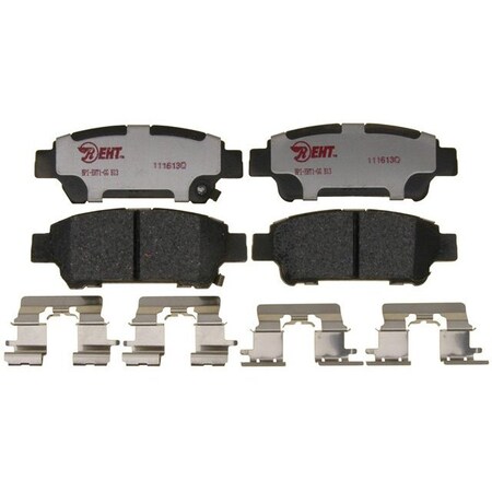R/M Brakes BRAKE PADS OEM OE Replacement Hybrid Technology Includes Mounting Hardware EHT995H